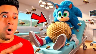 Reagindo AO Vídeo do BEBÊ SONIC QUE FICA DOENTE e VIROU ABELHA!