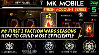 MK Mobile Fresh Account Series Ep. 5. My First 2 Blood Ruby Packs. Faction Wars Guide for Beginners.