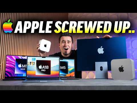 OOPS.. Apple Leaked ENTIRE M5 Mac Lineup & Release Dates!