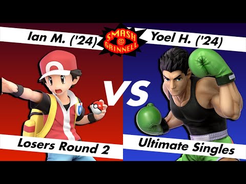 Smash@Grinnell #5 - Ian M. (Pokemon Trainer) Vs. Yoel H. (Little Mac)