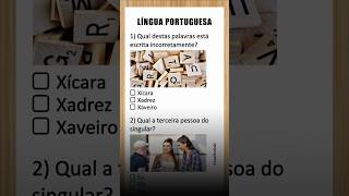 Quiz da Língua Portuguesa