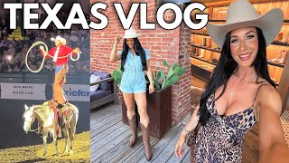 DALLAS TRAVEL VLOG 🇺🇸 | real Texas experience, famous cattle drive, rodeo night + best places to go!