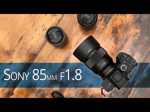 Objektyvas Sony | SEL-85F18 FE 85mm F1.8 | Sony video