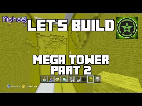 Let's Build in Minecraft - Mega Tower Part 2