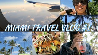 I TRAVELLED TO MIAMI ALONE VLOG (Packing, Flight✈️, Beach)...i interviewed MIAMITHEKID