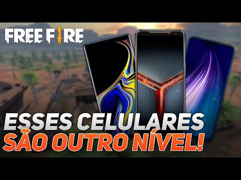 OS MELHORES CELULARES PARA JOGAR FREE FIRE