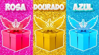 ESTÃO PREPARADOS?! 60 Desafios Incríveis | Escolha um BOTÃO, PRESENTE MISTERIOSO, O Que Você PREFERE