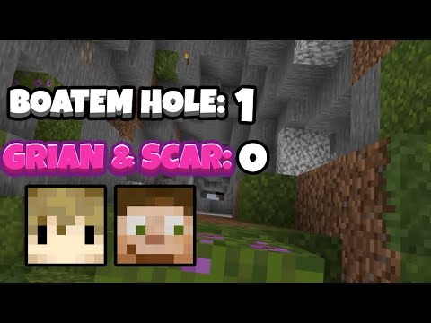 Grian & Scar die to the BOATEM hole... again | Hermitcraft Funny Moments | Minecraft Funny Moments