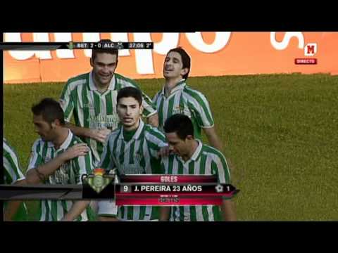 Gol Jonathan Pereira 2-0 Betis - Alcorcón J20