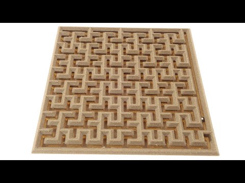 Fractal Maze - What color works best for this 3D-printed maze?