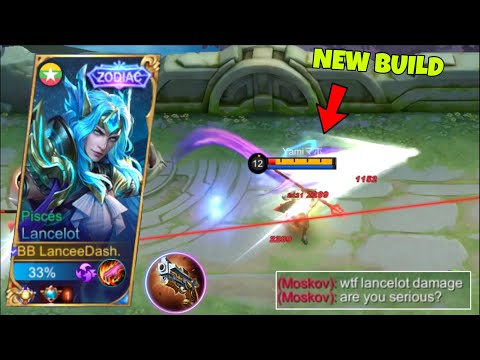 LANCELOT NEW BUILD FOR ONE HIT! 🔥 | TOP 1 LANCELOT BEST SETTINGS & ROTATION FOR AUTO WIN!! - MLBB