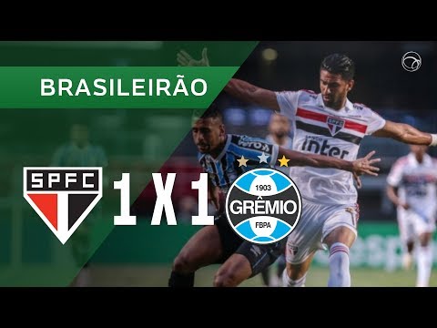 SÃO PAULO 1 X 1 GRÊMIO - GOLS - 15/11 - BRASILEIRÃO 2018