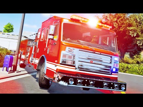 The Catwalk Rescue | Fire Fighting Simulator - The Squad