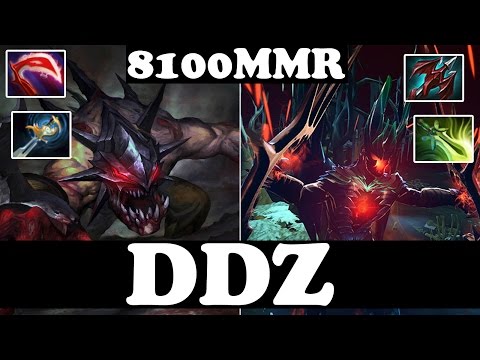 ddz 8100 MMR Plays Lifestealer And Terrorblade - Ranked Match Gameplay - Dota 2