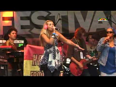 Habakuk & Ava Leigh at Reggae Dub Festival 2008