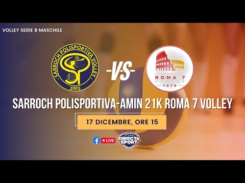 Volley BM - Sarroch Polisportiva-Amin 21K Roma 7 Volley (3-1)