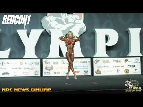 2021 1st Ever IFBB Wellness Olympia 3rd Place Isa Pereira Nunes Prejudging Routine 4K Video