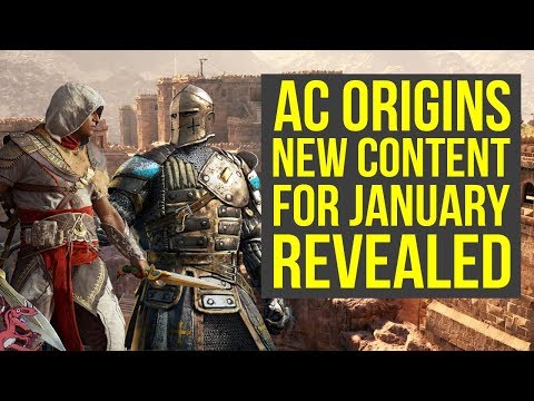 Assassin's Creed Origins DLC Level Cap Upgrade, New Quest, Weapons & Way More AC Origins DLC Coming Video