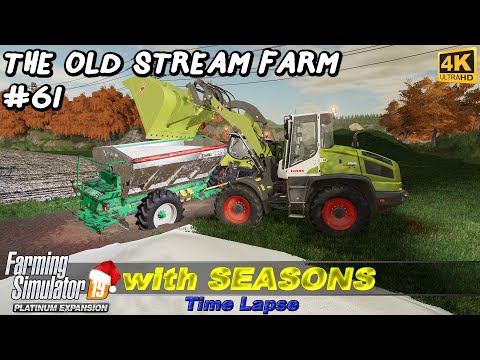 NEW Equipment. Making NEW fields & spreading lime | The Old Stream Farm #61 | FS19 4K TimeLapse