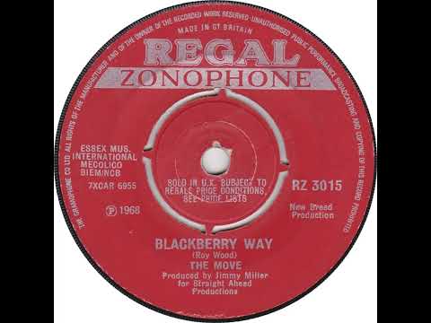 UK New Entry 1968 (264) The Move - Blackberry Way