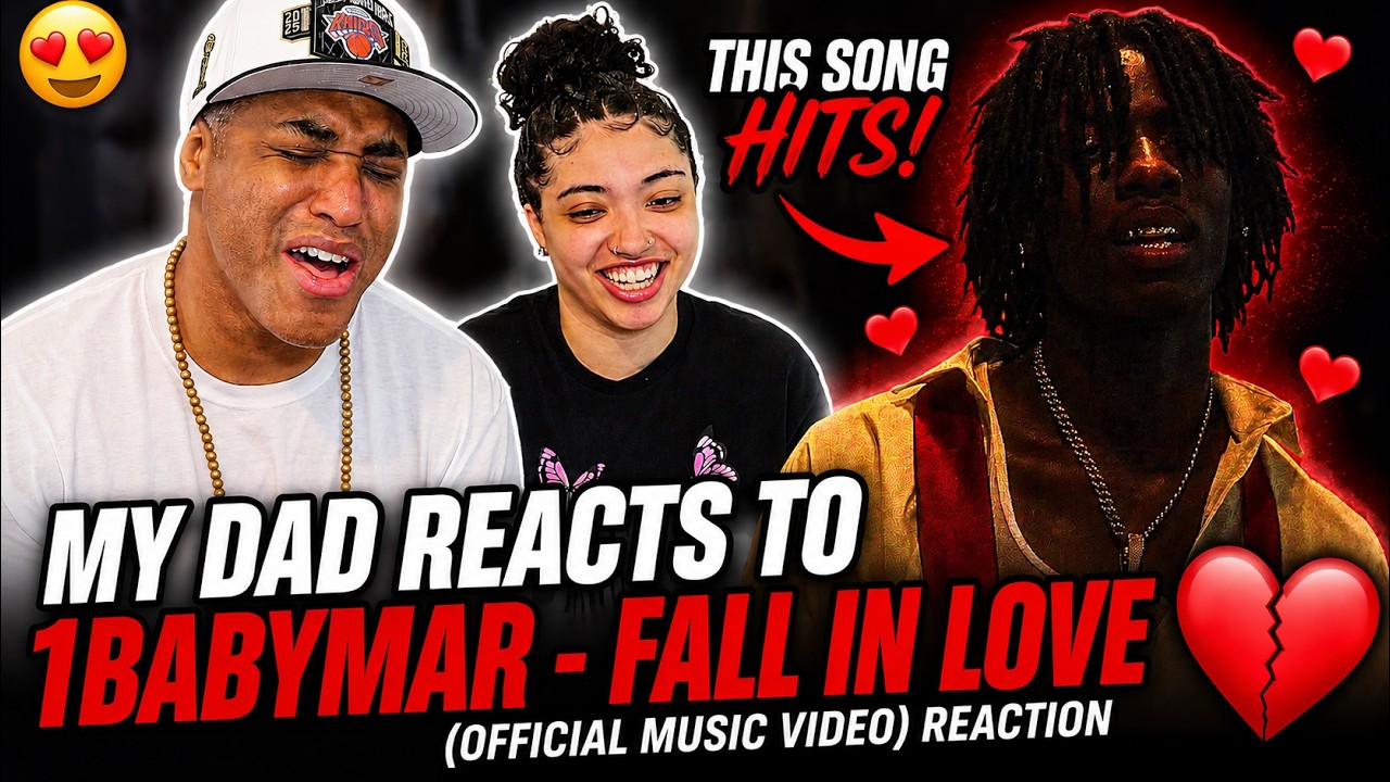 MY DAD REACTS TO 1BabyMar - Fall In Love (Official Music Video) REACTION