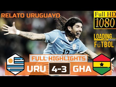 Uruguay vs Ghana - Sudáfrica 2010 (relato uruguayo) HD