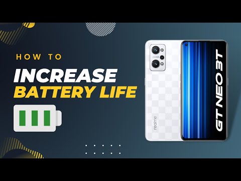 How to Fix Battery Drain In Realme GT Neo 3T | Increase Battery Life