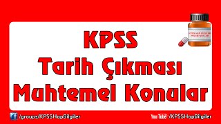 Kpss 2015 Tarih Çıkması Muhtemel Konular