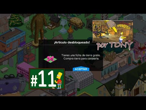 Los Simpson Springfield "Bart Royale, Cap. 11 - Ficha de tierra gratis" por Tony