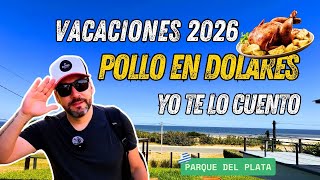 Vacaciones en Uruguay 2026: pagamos el POLLO en dólares el mas caro del mundo mundial