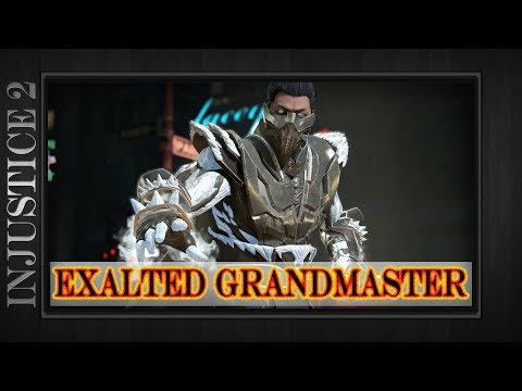 Injustice 2 - Exalted Grandmaster - Sub-Zero Epic Gear Set - Polar Bear Ice Klone
