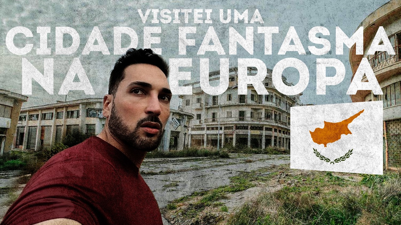 VOLTEI a MAIOR CIDADE FANTASMA do MUNDO pós GUERRA - DENTRO DE VAROSHA no CHIPRE