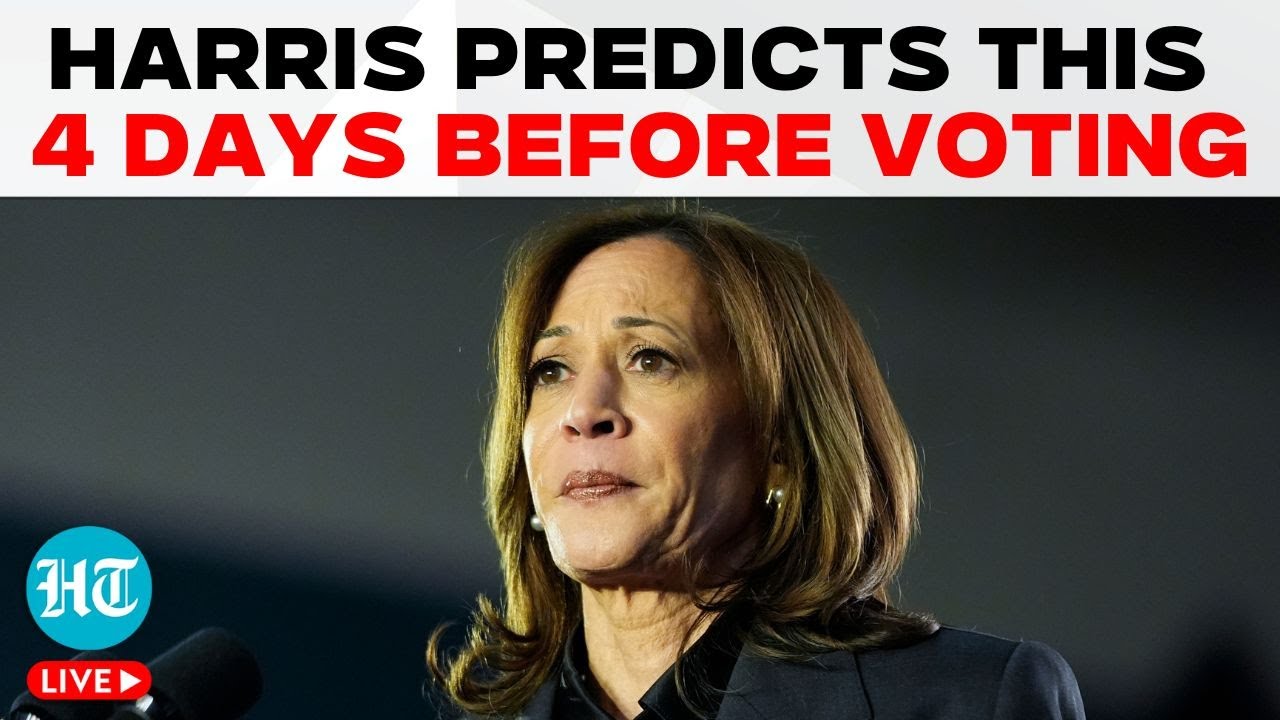 Kamala Harris LIVE | Harris Gives Final Push In Janesville | Trump Vs Harris | US Elections 2024