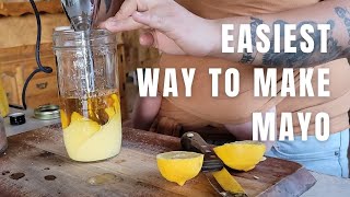 Easy Homemade Avocado Oil Mayonnaise Recipe | 1 minute