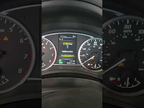 2018 Nissan sentra sport, warning malfunction. Need help in trying to figure out how to fix