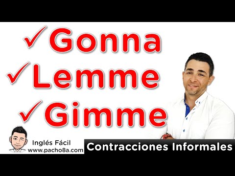 🔴 What does "Gonna, Lemme, Gimme" mean? – Informal contractions in English