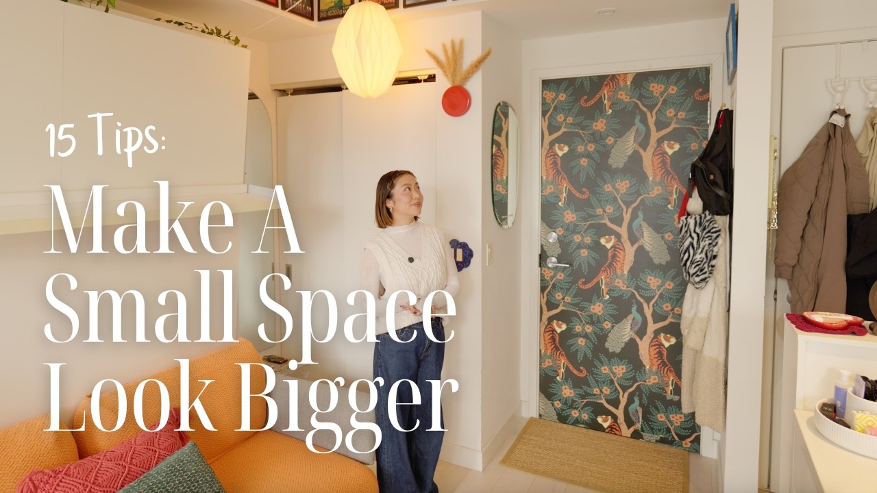 How to Maximize Small Spaces | 15 Tips for Apartments & Bedrooms