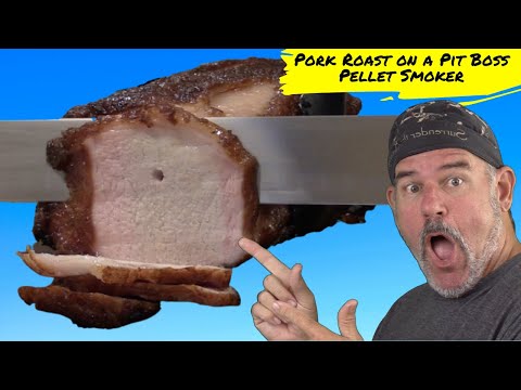 Smoked Pork Roast on a Pellet Smoker (PitBoss)