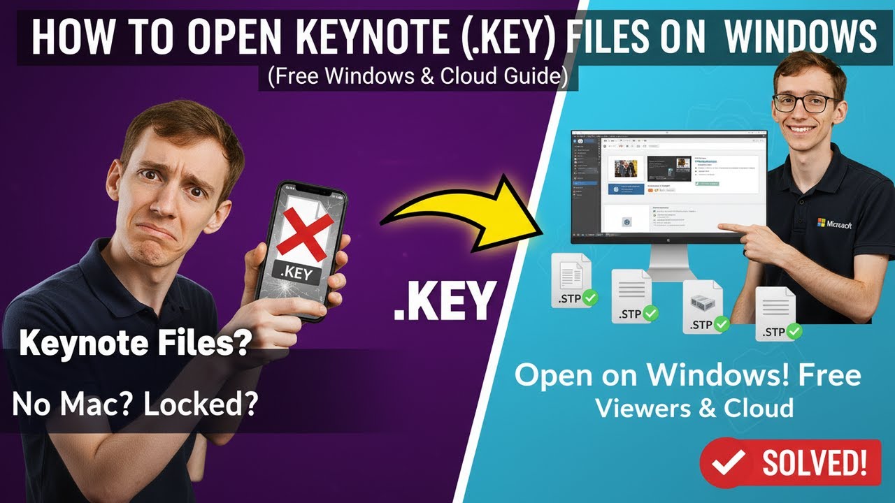 How to Open Keynote (.KEY) Files on Windows