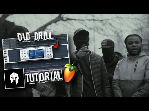 HOW TO MAKE OLD SCHOOL UK DRILL???!!!! (fl studio tutorial)