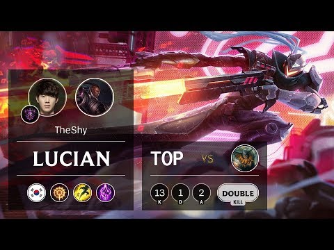 Lucian Top vs Olaf - KR Master Patch 9.17