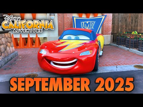 Disney California Adventure - September 2025 Walkthrough [4K POV]