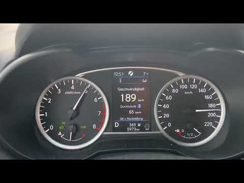 Nissan Micra K14 Automatic N Sport Top Speed (92 PS)