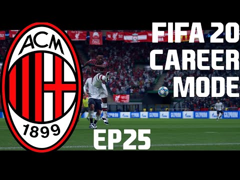 FIFA 20 | AC Milan Career Mode | Ep 25 | Serie A and Champions League Play