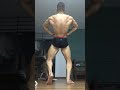 posing routine before contest 2 day. Ha Noi open bodybuilding