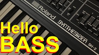 Video thumbnail for Roland SH-2 - a quick tour by Stazma
