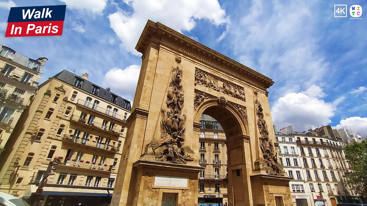 From Porte Saint-Denis to Palais Garnier, the Grands Boulevards, Paris, France