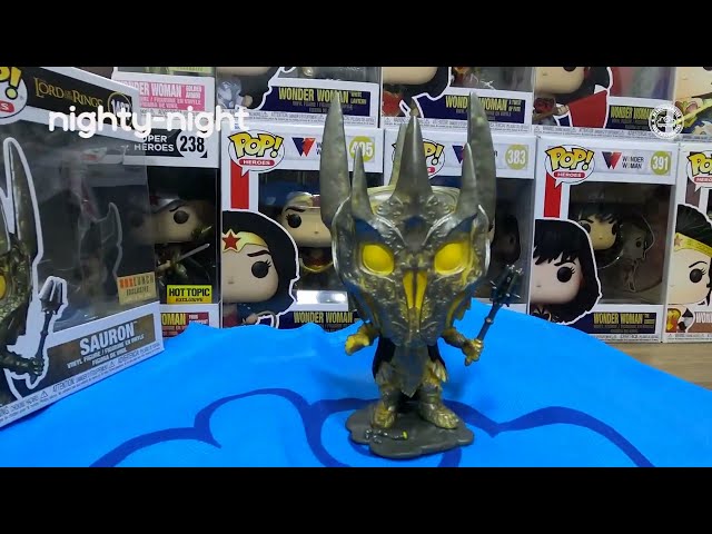 Vídeo relacionado con Funko Pop! Señor de los Anillos - Figura de Vinilo de Sauron (Incluye Funda Protectora Compatible), Multicolor, 3.75 Pulgadas