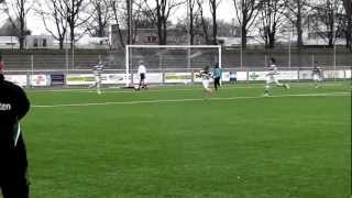 preview picture of video 'MMC Weert D1 - SHH Herten D1 1-4 (SHH Herten D1 Deelnemer Voetbal talenten toernooi 2013 contr'