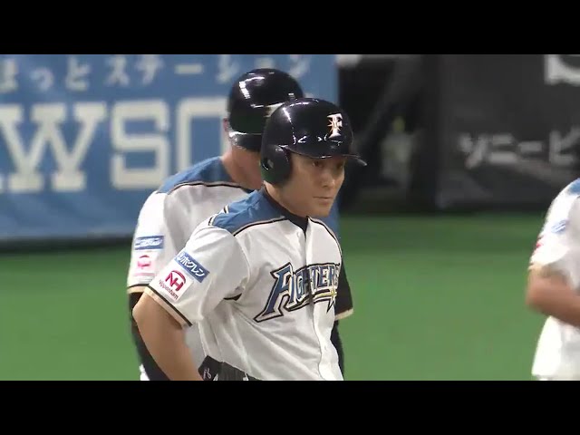 【1回裏】ファイターズ・田中賢 変化球を捉えてライト前へ鮮やかな先制タイムリーを放つ!! 2016/8/9 F-L